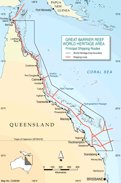 Shipping Accidents - Save the Great Barrier Reef